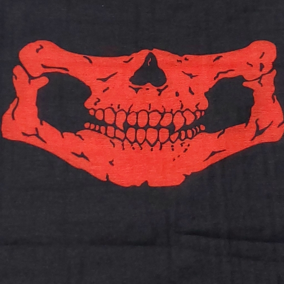Skull Flag Face Cover Stretchy Multifunctional - Picture 6 of 7
